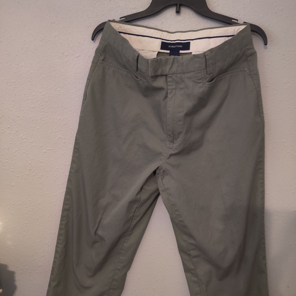 Structure Men's Olive Chinos